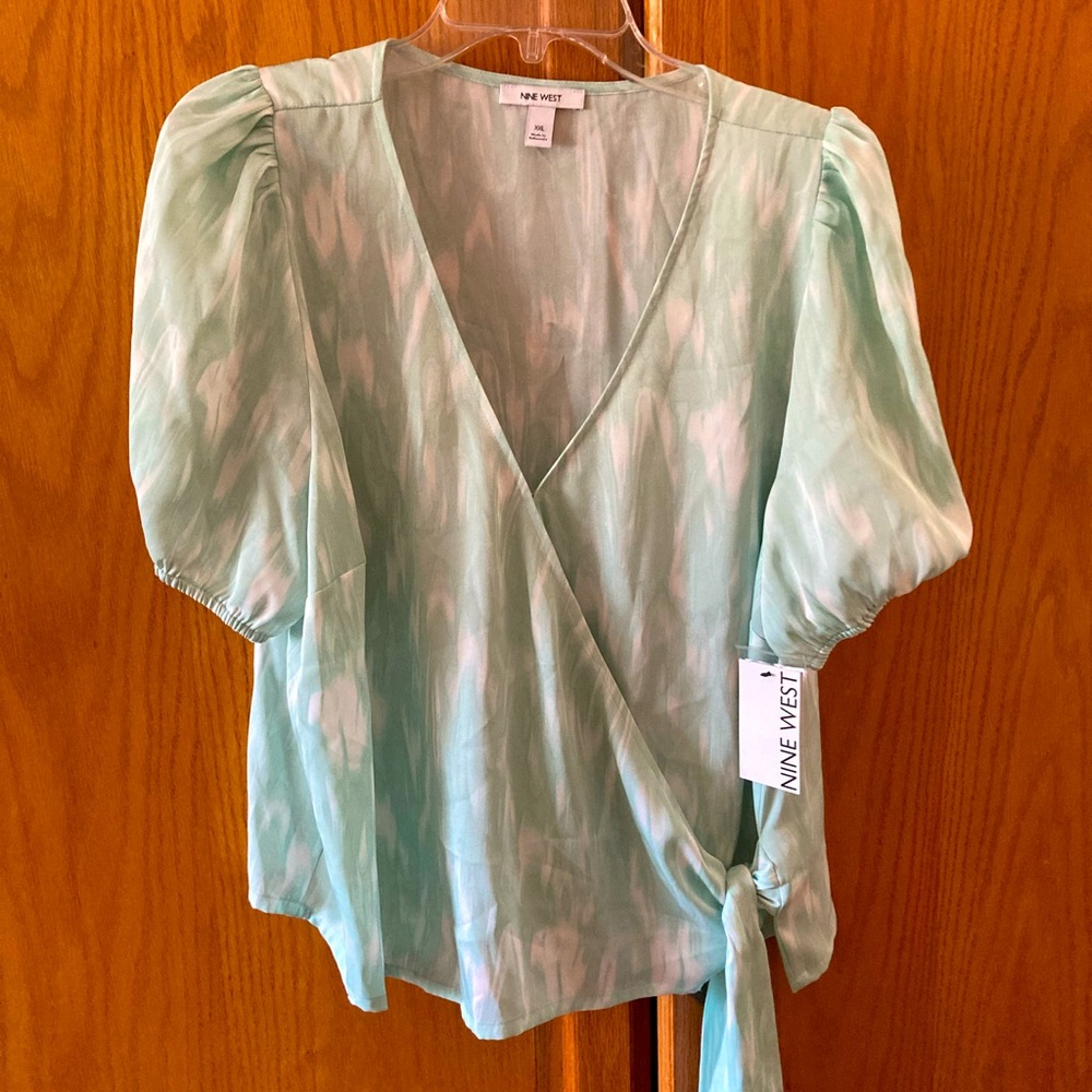 🆕 Nine West Wrap Shirt
